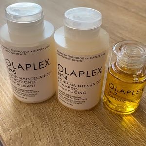 Olaplex shampoo conditioner and bonding oil